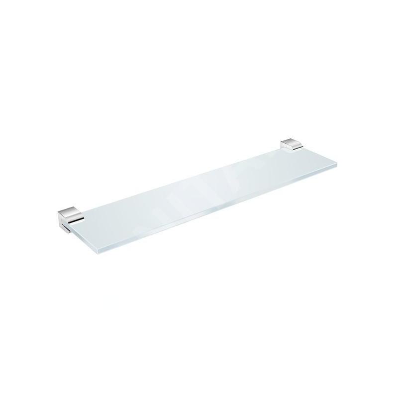Jika Pure - Étagère en verre 400 mm, chrome H3853B10040001
