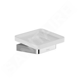 Ravak 10° - Porte-savon avec support, chrome / verre X07P354
