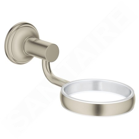 Grohe Essentials Authentic - Porte-verre / porte-savon, nickel brossé 40652EN1