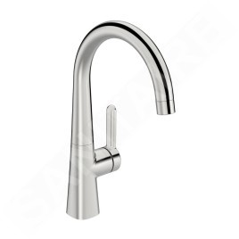 Hansa Designo - Mitigeur de lavabo avec bec pivotant, chrome 51492293