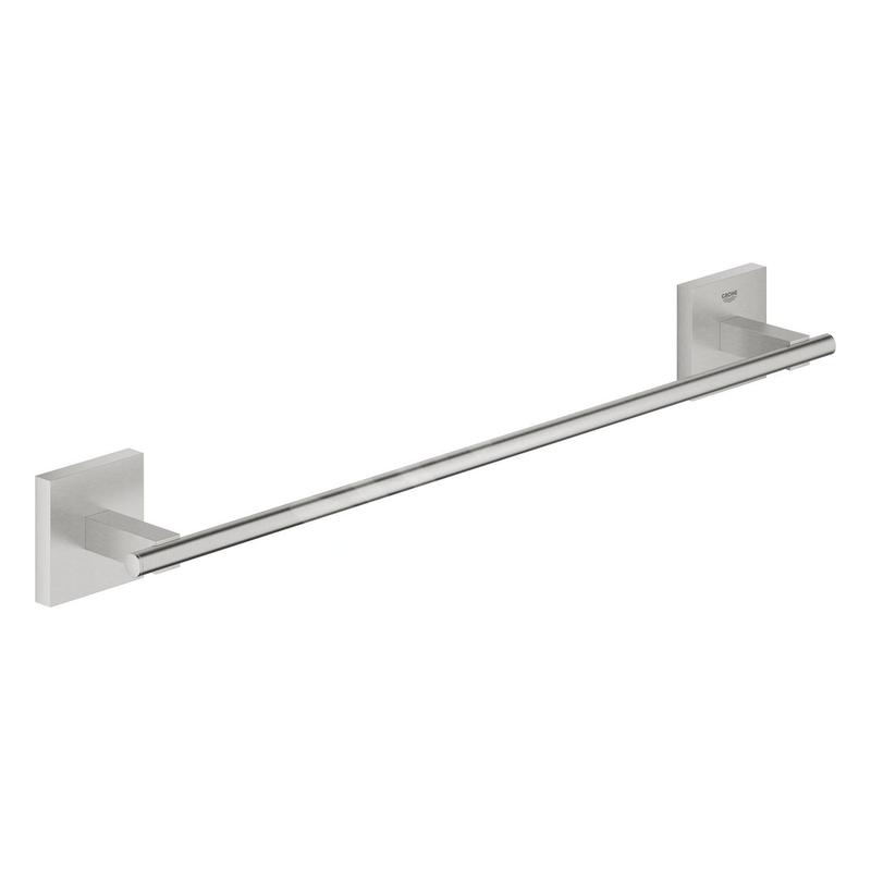 Grohe QuickFix Start Cube - Porte-serviettes, longueur 45 cm, supersteel 40987DC0
