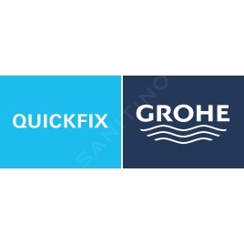 Grohe QuickFix Start Cube - Poignée, longueur 35 mm, supersteel 41094DC0