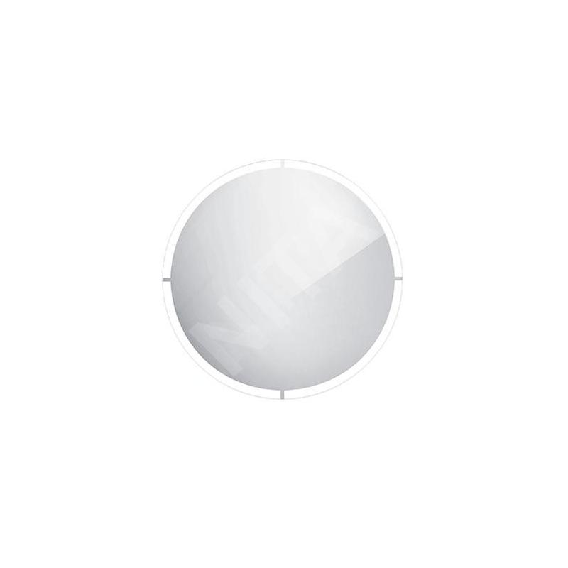 Nimco Miroirs - Miroir avec lumière LED, diamètre 600 mm, aluminium ZP 24000R Nimco Miroirs - Miroir avec lumière LED, diamètre 600 mm, aluminium ZP 24000R