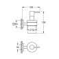 Grohe QuickFix Start Cube - Distributeur de savon avec support, verre/supersteel 41098DC0