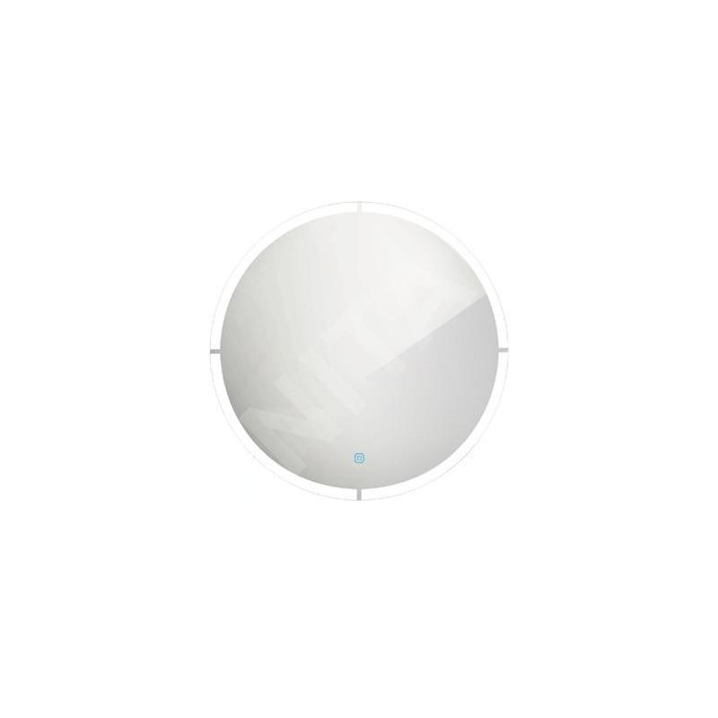 Nimco Miroirs - Miroir avec éclairage LED, diamètre 600 mm, capteur tactile, aluminium ZP 24000RV Nimco Miroirs - Miroir avec éclairage LED, diamètre 600 mm, capteur tactile, aluminium ZP 24000RV