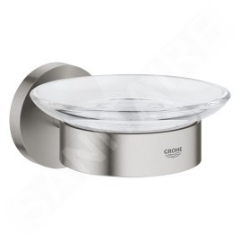 Grohe QuickFix Start - Porte-savon avec support, verre/supersteel 41193DC0