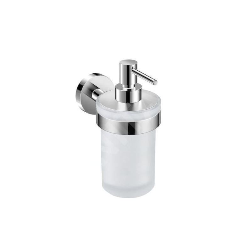 Jika Mio Style - Distributeur de savon avec support, verre/chrome H3832F20041001