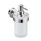 Jika Mio Style - Distributeur de savon avec support, verre/chrome H3832F20041001
