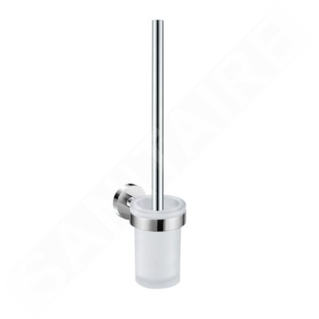 Jika Mio Style - Brosse WC avec support mural, verre/chrome H3842F10040001