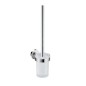 Jika Mio Style - Brosse WC avec support mural, verre/chrome H3842F10040001