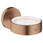 Grohe Essentials - Porte gobelet/porte-savon, Warm Sunset brossé 40369DL1