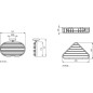 Ideal Standard IOM - Porte-savon grille, pour angle, chrome A9105AA