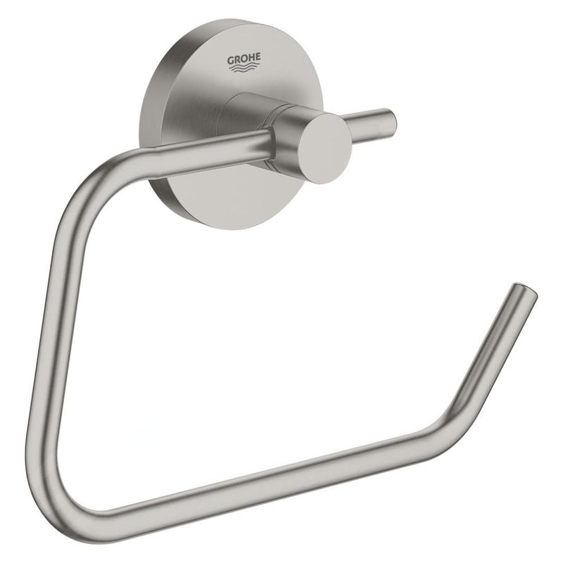 Grohe Essentials - Porte-rouleaux WC, supersteel 40689DC1