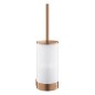 Grohe Selection - Brosse de toilette avec support mural, verre/Warm Sunset brossé 41076DL0