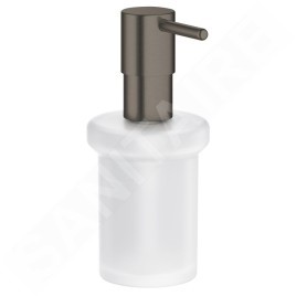 Grohe Essentials - Distributeur de savon liquide, graphite foncé brossé 40394AL1