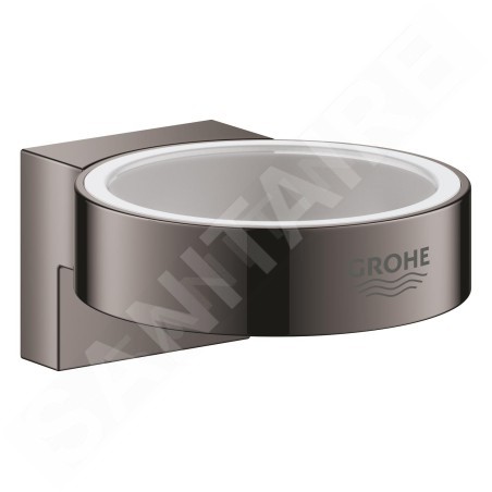 Grohe Selection - Porte-verre, porte-savon, Hard Graphite 41027A00