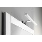 Aqualine Accessoires - Luminaire à LED Kronas, longueur 400 mm, 6W, chromé KA400