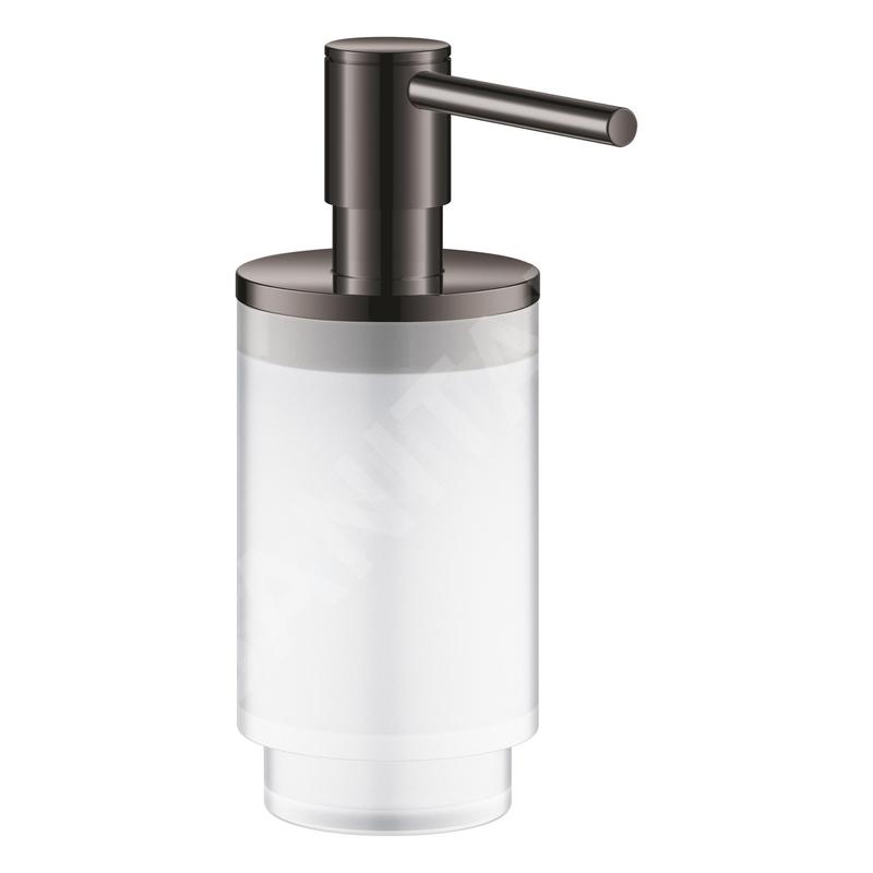 Grohe Selection - Distributeur de savon liquide, verre/Hard Graphite 41028A00