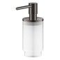 Grohe Selection - Distributeur de savon liquide, verre/Hard Graphite 41028A00