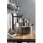 Sapho Solaris - Mitigeur de lavabo, noir mat WD006B