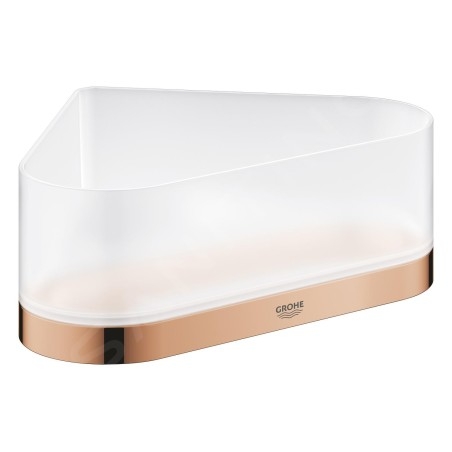 Grohe Selection - Tablette de douche, avec support, d'angle, Warm Sunset 41038DA0
