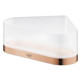 Grohe Selection - Tablette de douche, avec support, d'angle, Warm Sunset 41038DA0