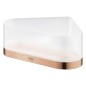 Grohe Selection - Tablette de douche, avec support, d'angle, Warm Sunset 41038DA0