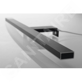 Sapho Éclairage - Luminaire LED Esther, 500x14x107 mm, 8 W, noir E27586CI