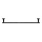 Duravit Starck T - Porte-serviettes, longueur 600 mm, noir mat 0099424600