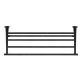 Duravit Starck T - Porte-serviettes, longueur 600 mm, noir mat 0099444600