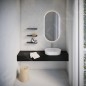 Ravak Slim - Étagère 278x103 mm, noir / chrome X07P575