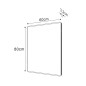 Sapho Miroirs - Miroir Piri avec rétroéclairage LED, 600x800 mm PR600 Sapho Miroirs - Miroir Piri avec rétroéclairage LED, 600x800 mm PR600