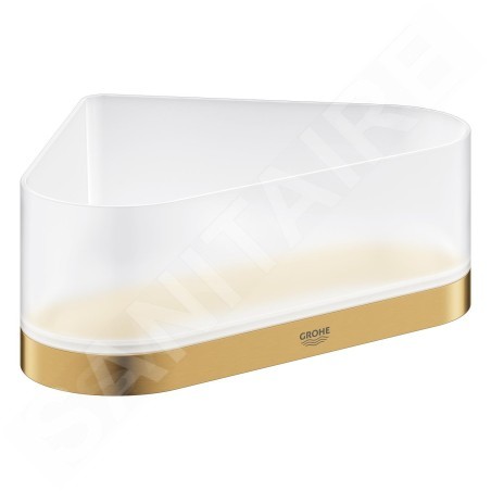 Grohe Selection - Panier d'angle avec support, Cool Sunrise brossé 41038GN0