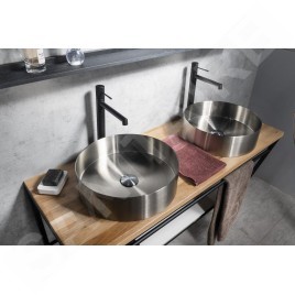 Sapho Solaris - Mitigeur de lavabo, noir mat WD006B