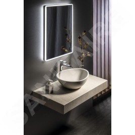 Sapho Miroirs - Miroir Piri avec rétroéclairage LED, 600x800 mm PR600
