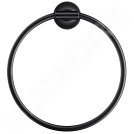 Duravit Starck T - Porte-serviettes, noir mat 0099474600