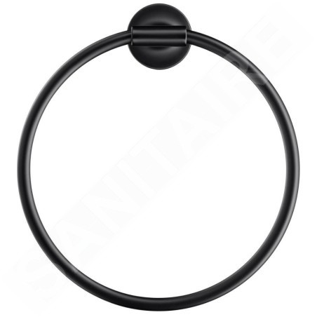 Duravit Starck T - Porte-serviettes, noir mat 0099474600
