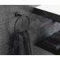 Duravit Starck T - Porte-serviettes, noir mat 0099474600
