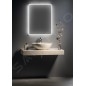 Sapho Miroirs - Miroir Piri avec rétroéclairage LED, 600x800 mm PR600 Sapho Miroirs - Miroir Piri avec rétroéclairage LED, 600x800 mm PR600