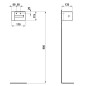 Laufen VAL - Porte-papier toilette avec couvercle, blanc H8722800000001