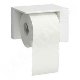 Laufen VAL - Porte-papier toilette avec couvercle, blanc H8722810000001