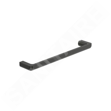 Roca Tempo - Porte-serviettes, longueur 450 mm, noir A817029CN0
