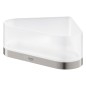 Grohe Selection - Tablette de douche, avec support, d'angle, verre/supersteel 41038DC0