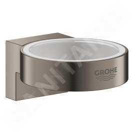 Grohe Selection - Porte-verre, porte-savon, Hard Graphite brossé 41027AL0
