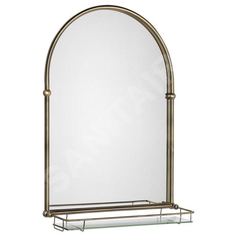 Sapho Miroirs - Miroir Tiga 480x670 mm, avec étagère, bronze HZ206 Sapho Miroirs - Miroir Tiga 480x670 mm, avec étagère, bronze HZ206