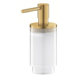 Grohe Selection - Distributeur de savon liquide, verre/Cool Sunrise brossé 41028GN0