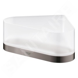 Grohe Selection - Panier d'angle avec support, Hard Graphite 41038A00