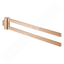 Grohe Selection - Porte-serviettes double, rotatif, Warm Sunset 41063DA0