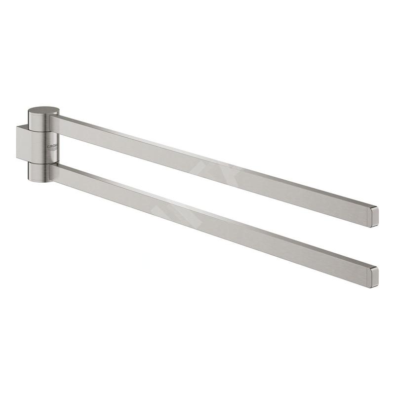 Grohe Selection - Porte-serviettes double, rotatif, supersteel 41063DC0