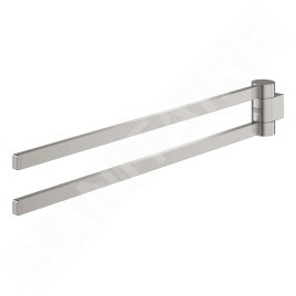 Grohe Selection - Porte-serviettes double, rotatif, supersteel 41063DC0